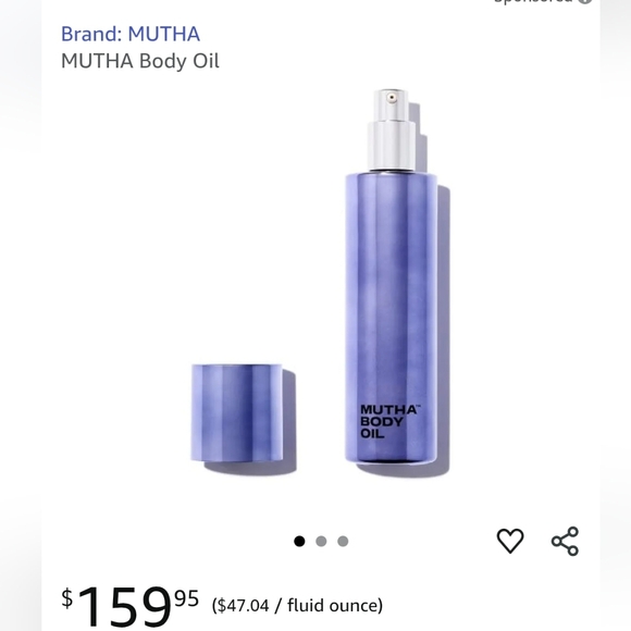 Body Oil - Luxurious Blue Skincare Moisturizer